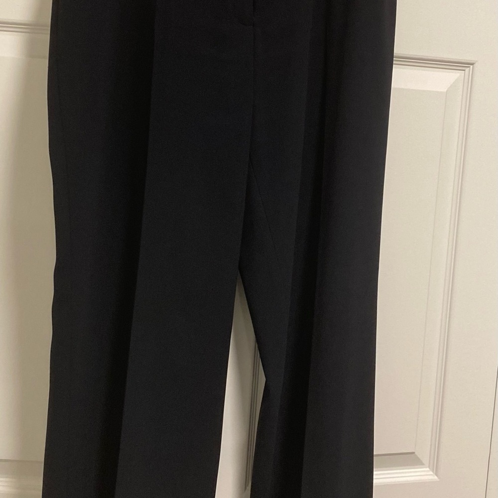 Classic Black Pantsuit with Straight Leg Cut